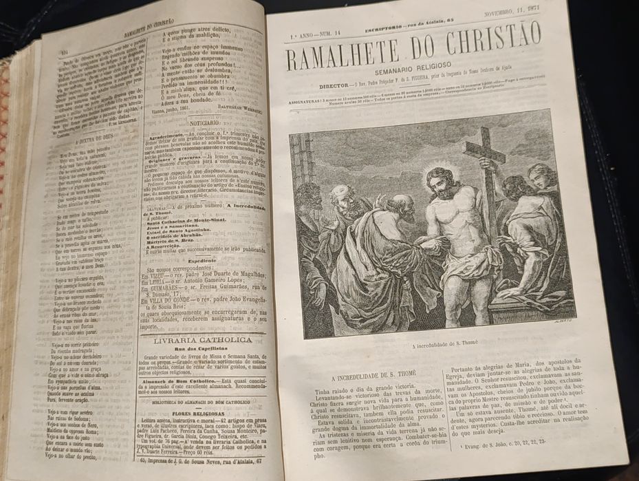 Ramalhete do Christão – Semanário Religioso Illustrado – 1872