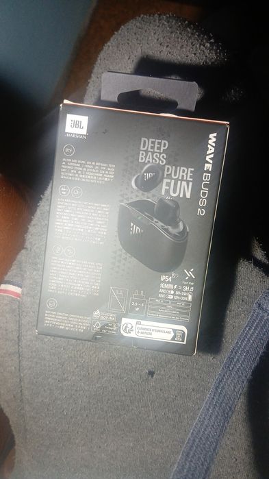 Fones Jbl wave buds 2