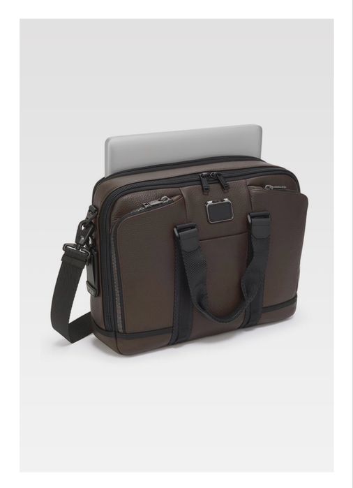 Сумка для ноутбука, паперів, Tumi, шкіра, оригінал