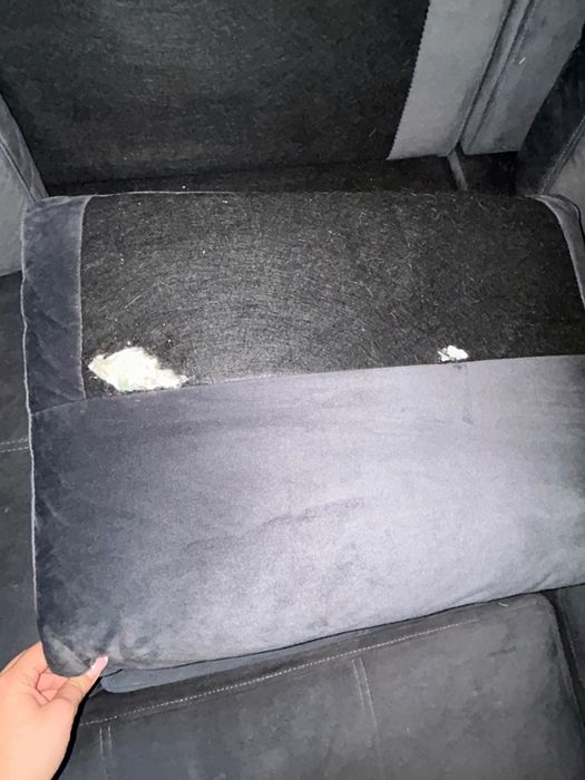 Sofá cama com chaise longue e arrumação – Cinzento escuro | Conforama