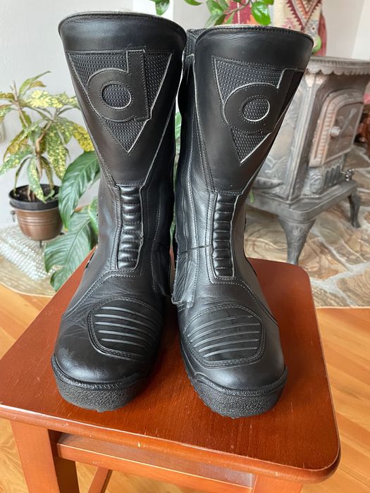 Buty skórzane motocyklowe na ścigacza