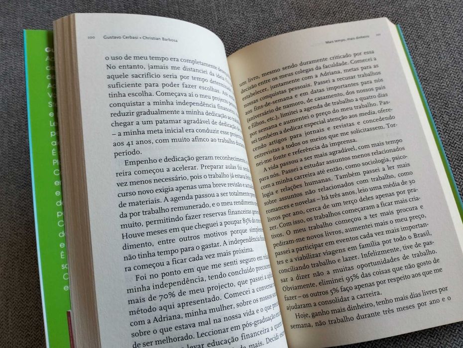 Livro "Mais tempo, mais dinheiro" Gustavo Cerbasi & Christian Barbosa