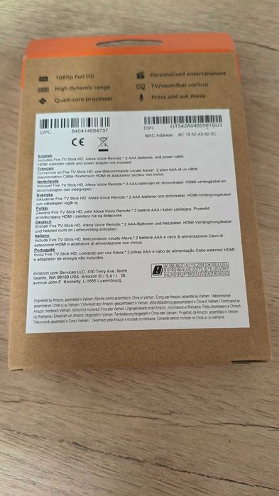 Amazon Fire TV Stick HD 2026