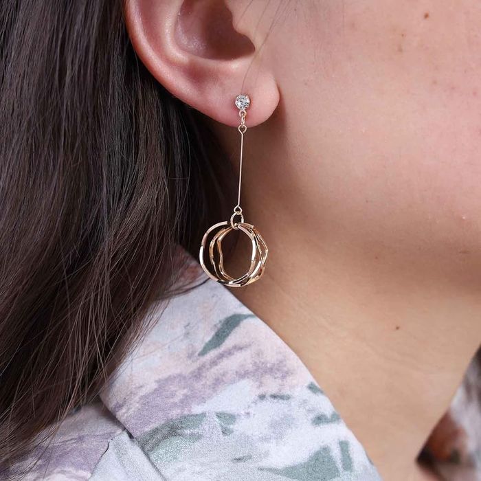 Сережки стильні гарні