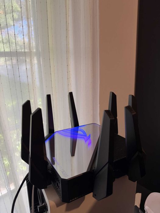 Router ASUS ROG Rapture GT-AXE16000 – Wi-Fi 6E Quad-Band, 2x 10 Gbps ...