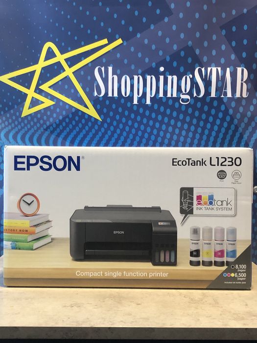 Принтер Epson EcoTank L1230 • Новий • Запакований !