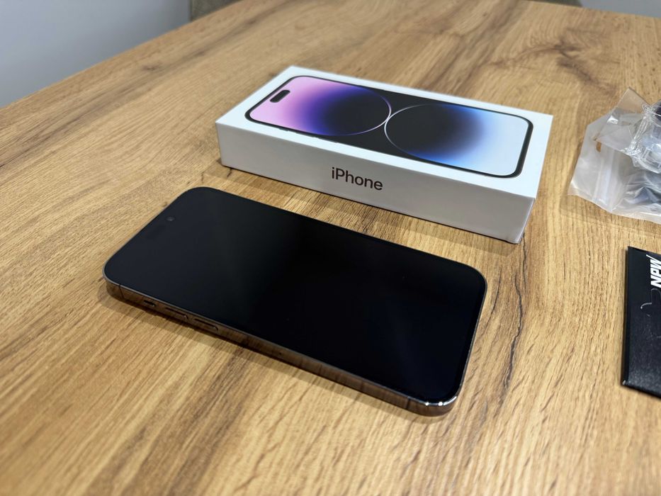 Okazja! Iphone 14 Pro Max! Deep Purple 256GB! Bateria 100% Super stan!