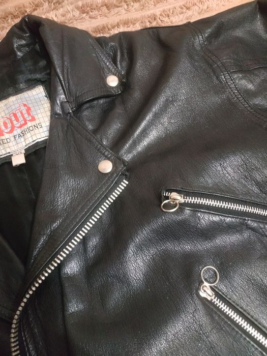 Мужская кожаная косуха  CLOUD related fashions