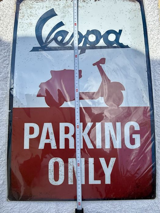 Chapa/placa vespa