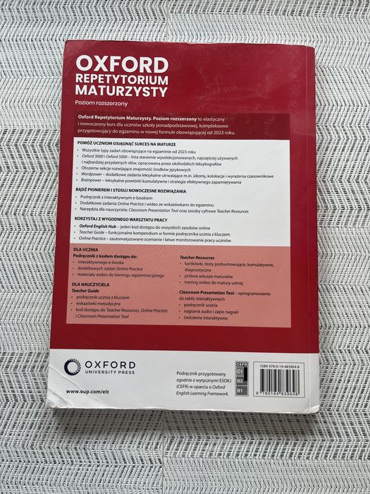 Oxford repetytorium maturzysty język angielski