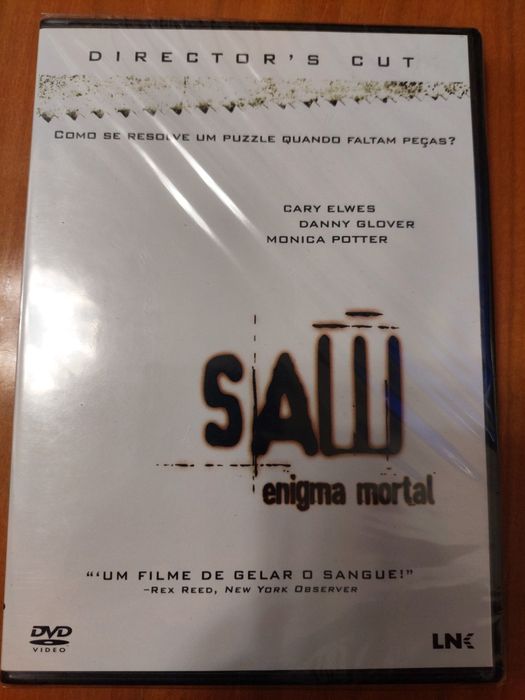 Dvd - Saw enigma mortal novo selado