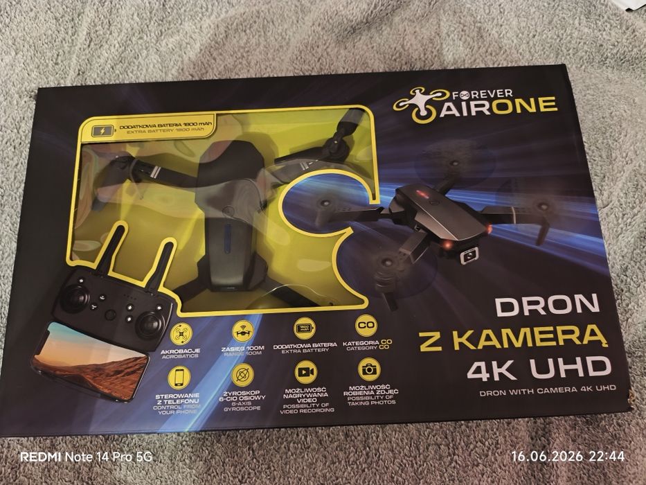 Dron z kamerą 4K