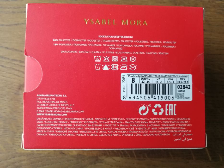 Meias de Natal 32/34