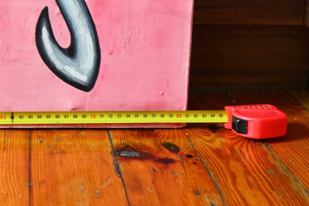 Reklama obraz z PRL 1974r. tempera na desce, unikat,