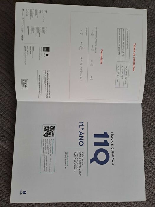 Manual de Quimica  e Caderno de Exercícios 11 ano (2025)