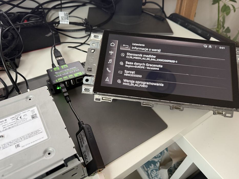 Konwersja USA EU Mapy Audi Volkswagen Porsche MIB2 MIB3 MH2p MHI3 MPR3