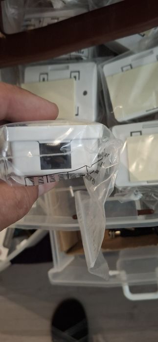 Комп'ютерна розетка RJ45x1 UTP cat.5e 8P8C