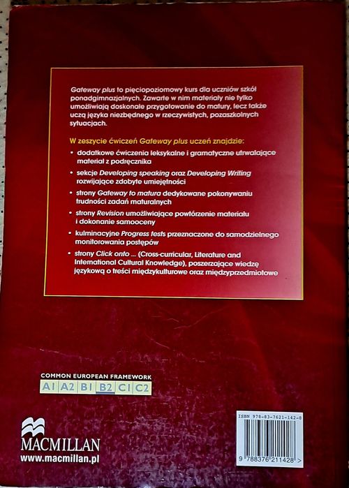 Gateway j.angielski książka i ćwiczenia