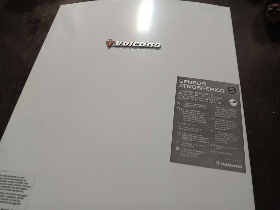 Esquentador Vulcano sensor atmosférico, para reparar ou peças