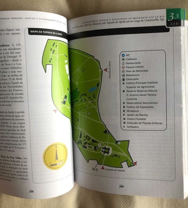 Guia dos Corredores Verdes, Parques, Jardins e Geomonumentos de Lisboa
