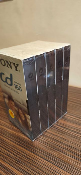 Kaseta Video VHS Sony CD 180 - nowa w fabrycznej folii
