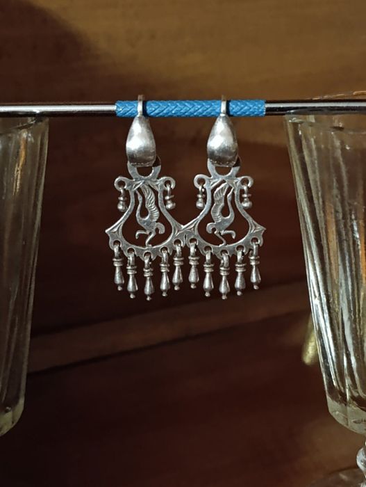 Серьги серебро 925 проба