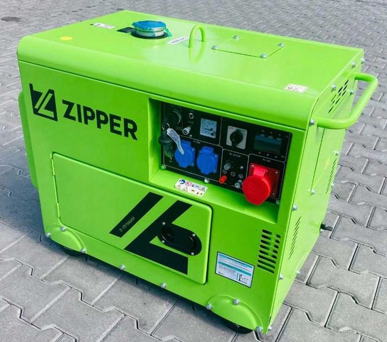 Дизельний генератор 5 кВт ZIPPER ZI-STE7500DSH 230/400В