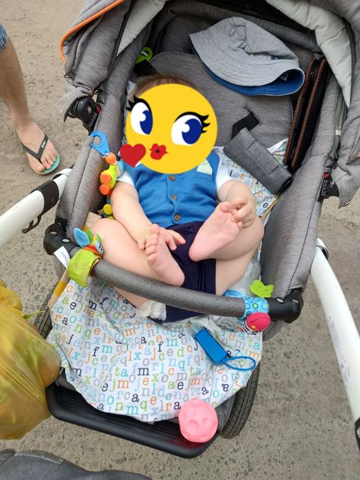 Коляска 2 в 1 Adamex Barletta