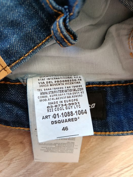 Dsquared2 spodnie jeansowe damskie