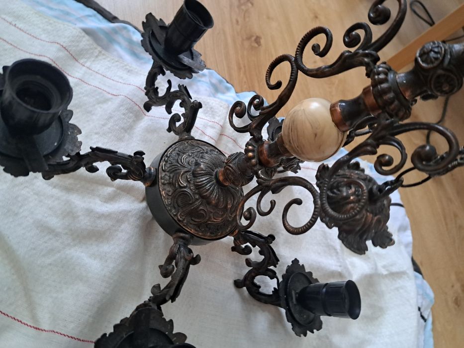 lampa ,żyrandol  5- ramienny