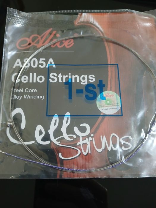 Conjunto de 3 cordas para violoncelo