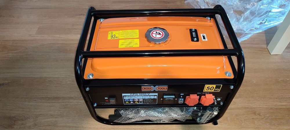 Генератор бензиновий, 3 кВт, новий, гарантія