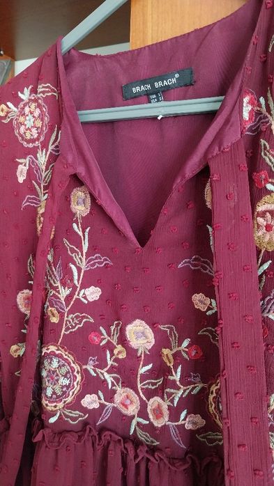 Vestido Boho da Brach Brach S Bordeaux