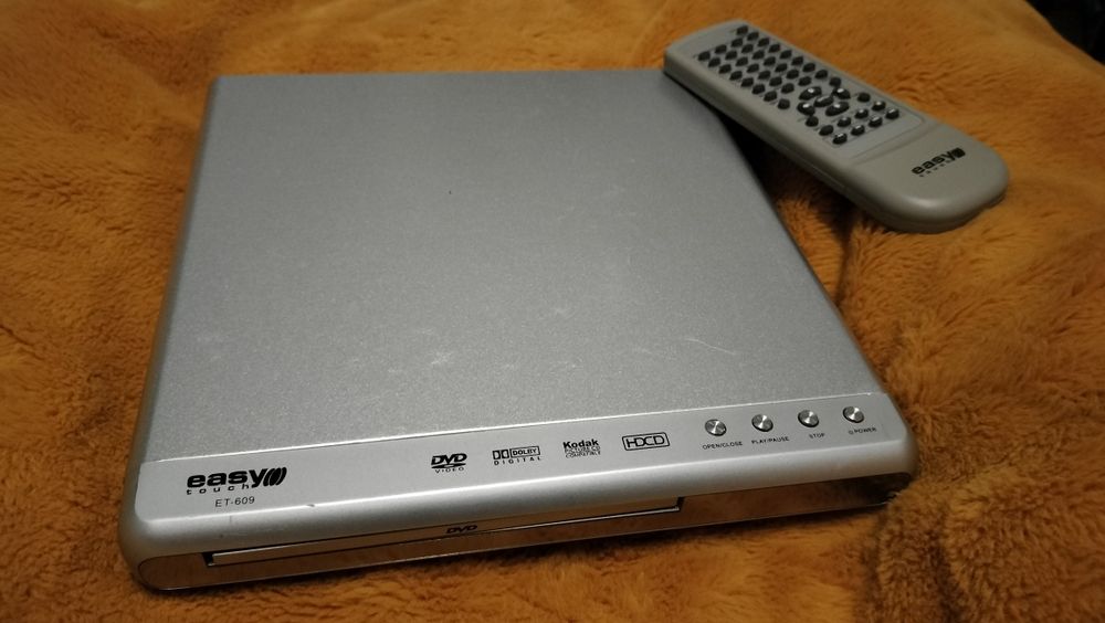 Odtwarzacz dvd easy touch ET609