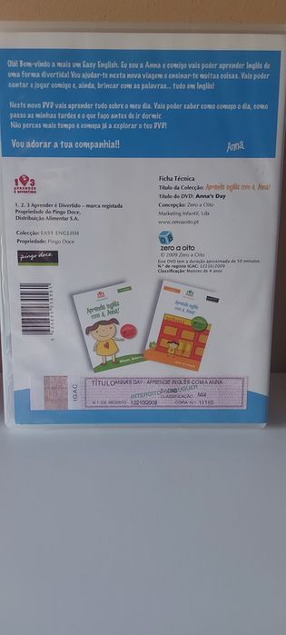 DVD's interativos para aprender ingles