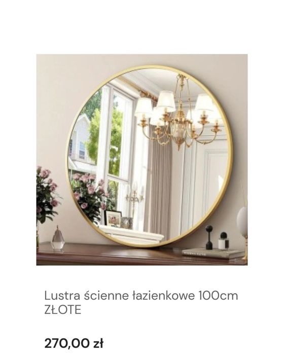 Lustra okrągłe łazienkowe podświetlane led