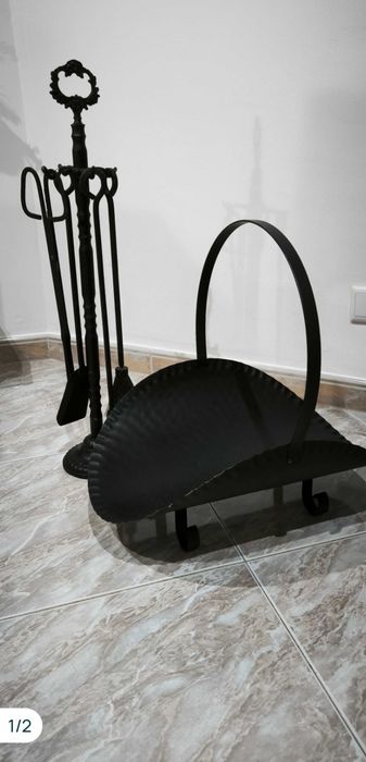 Utensílios lareira