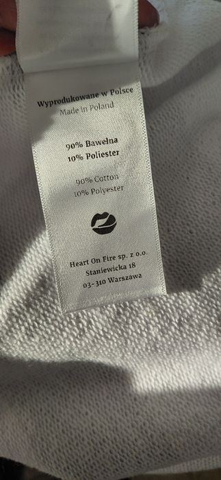 Nowa bluza PLN Kiss , bluza w paski dobra też na S