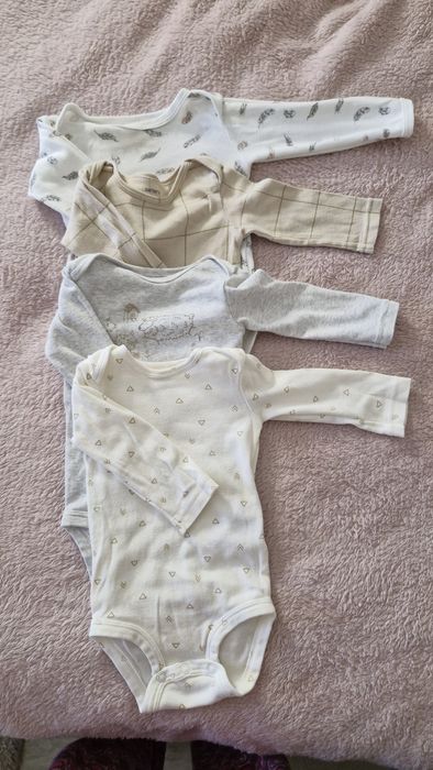 Набор 4 боди Carter's и штаны Н&М на байке + пижама в подарок!