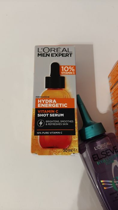 L'oreal Loreal Men Expert zestaw prezentowy serum krem do skóry twarzy