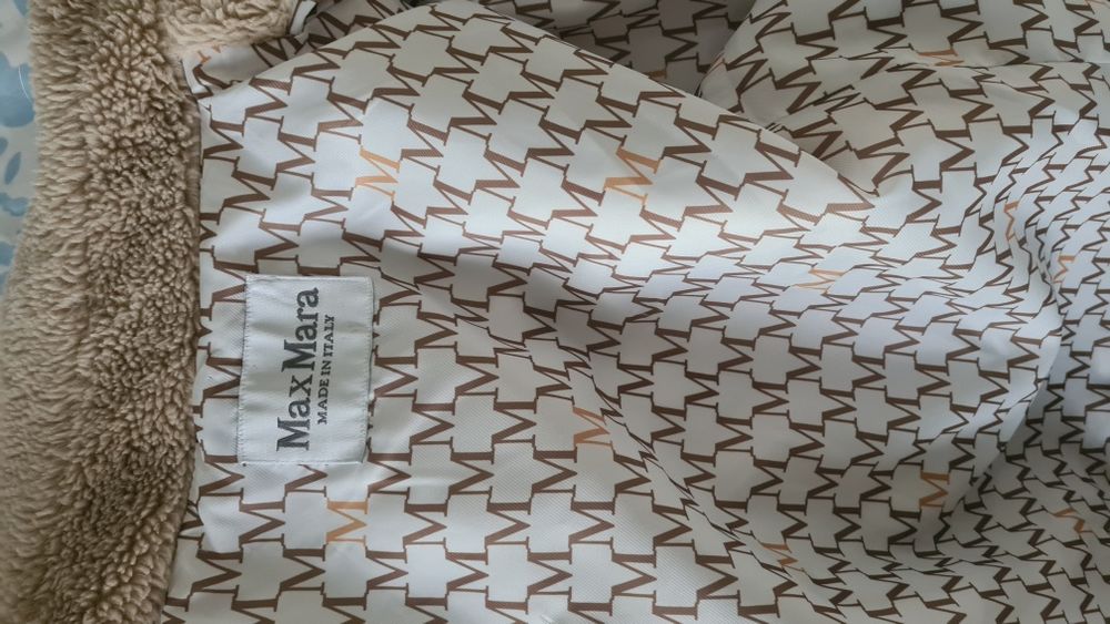 Futro miś teddy Max Mara baranek