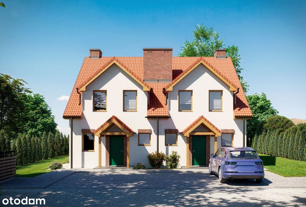 KOMFORTOWY DOM blisko Olsztyna - 110 mkw 4 pokoje I budynek B