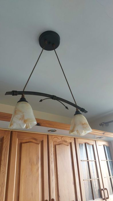 Lampa sufitowa retro