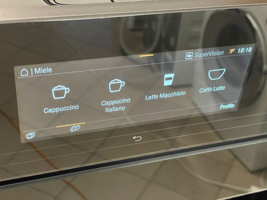 Automatyczny ekspres do kawy do zabudowy MIELE CVA 7845 czarny