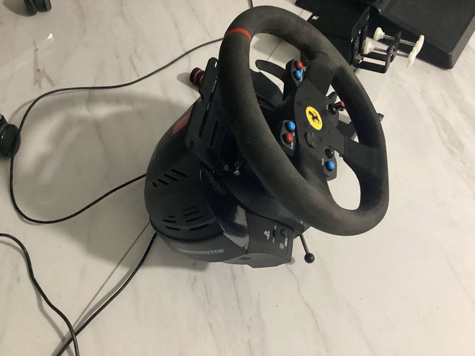 Thrustmaster T300 alcantara + КПП + ручник