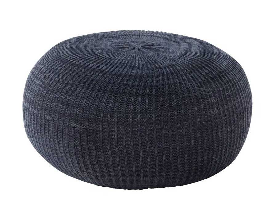 IKEA SANDARED Pouffe 71cm azul