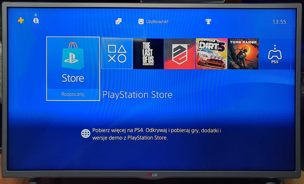 PS4 Play Station 4 Slim pad gra