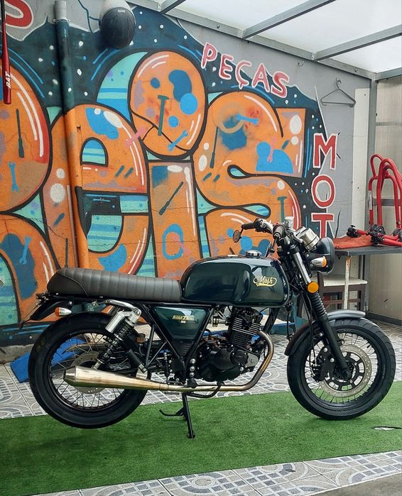 MASH British Seven 125cc // Só com 1.700 km.