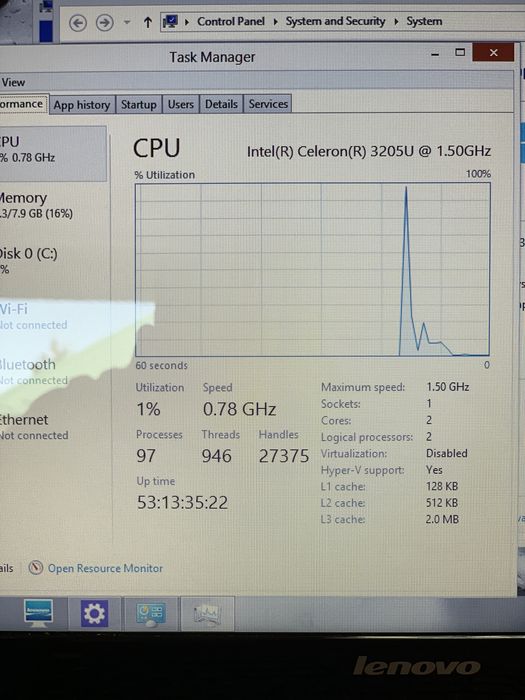 Ноутбук Lenovo G50-80