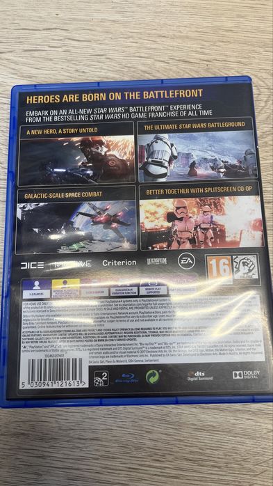 Диск star wars BATTLEFRONT II